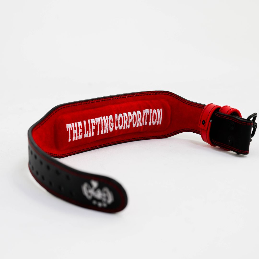 Suede Leather Lifting Belt