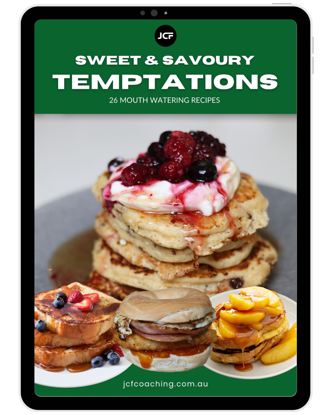 Sweet & Savoury Temptations Recipe E-Book