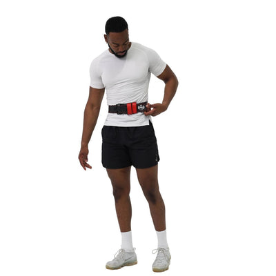 Suede Leather Lifting Belt